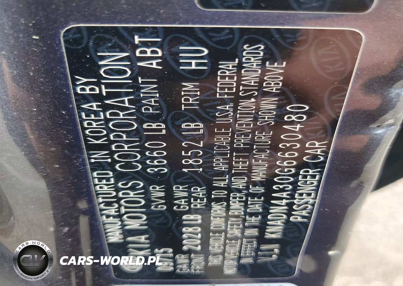 2016 Kia Rio Ex VIN:KNADN4A30G6630480 - 12