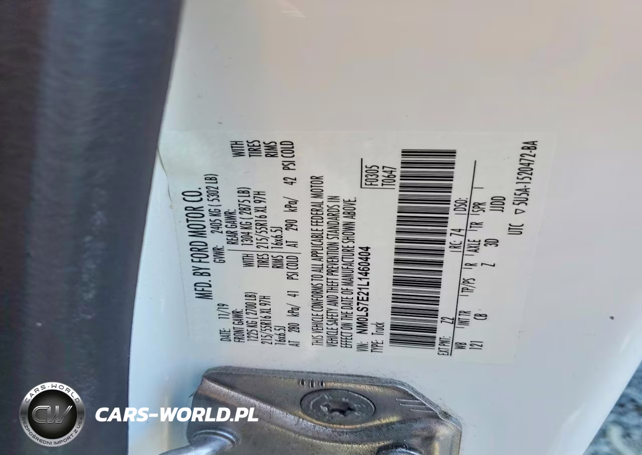 2020 Ford Transit Connect Xl VIN:NM0LS7E21L1460404 - 13