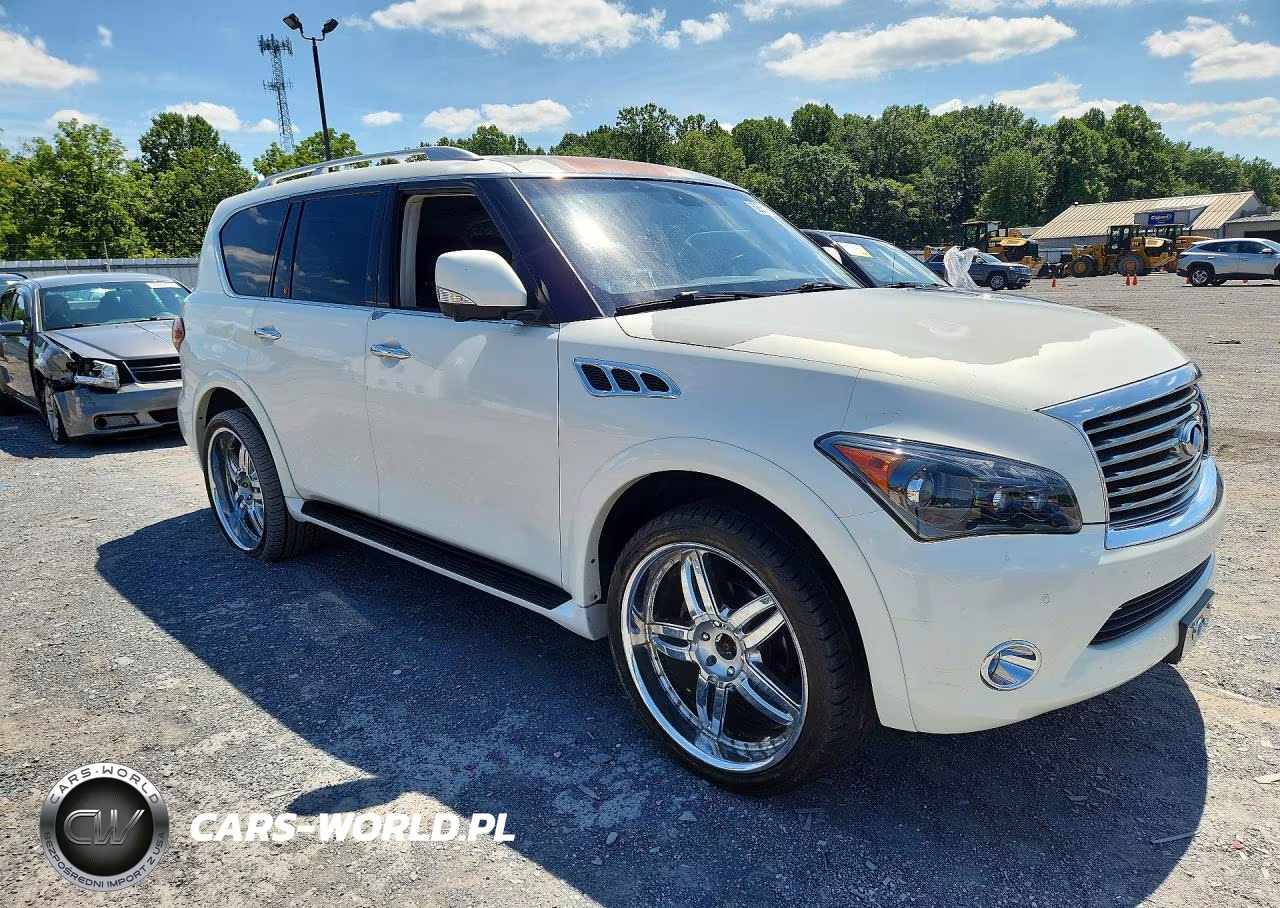 2012 Infiniti Qx56 Base VIN:JN8AZ2NE6C9023183 - 4