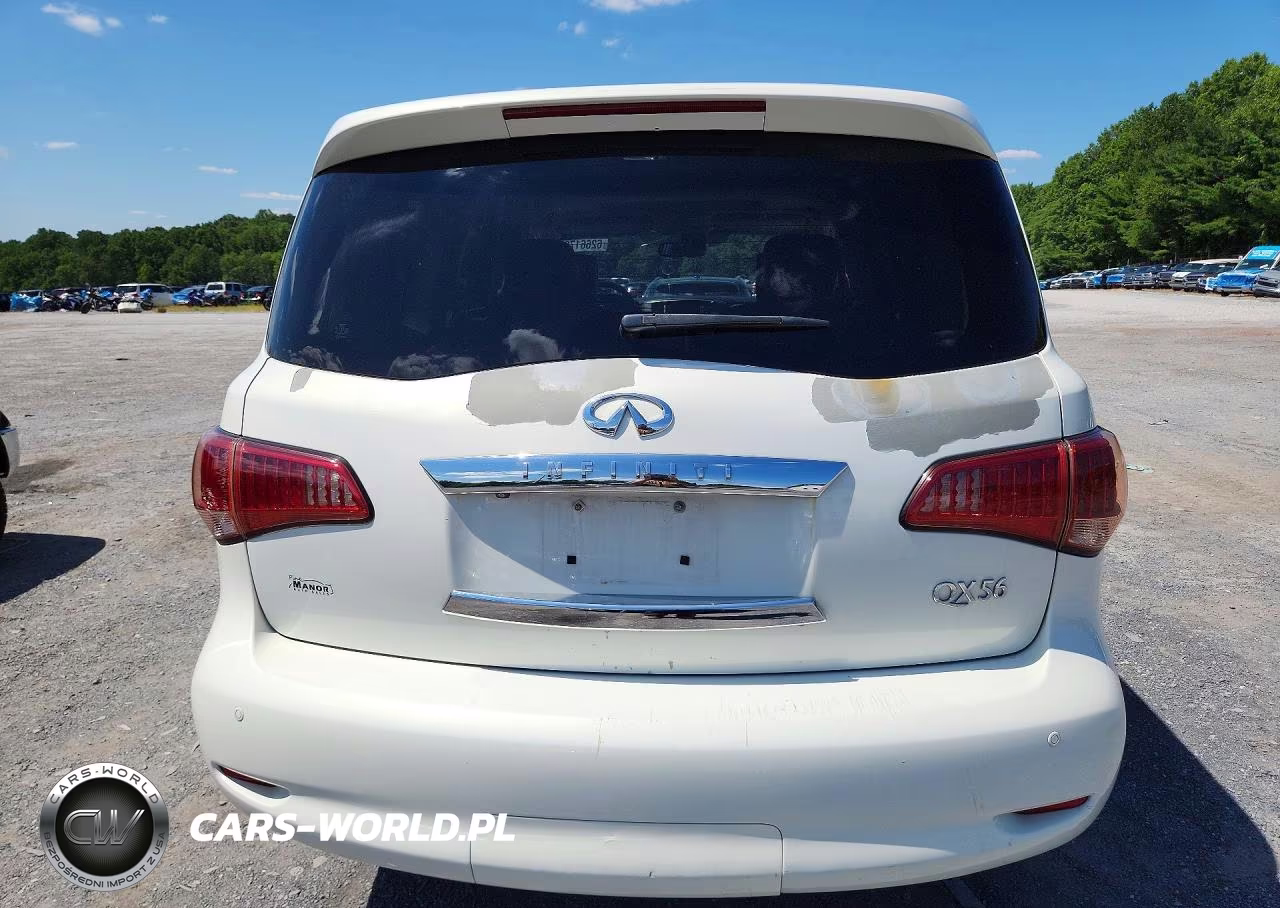 2012 Infiniti Qx56 Base VIN:JN8AZ2NE6C9023183 - 6