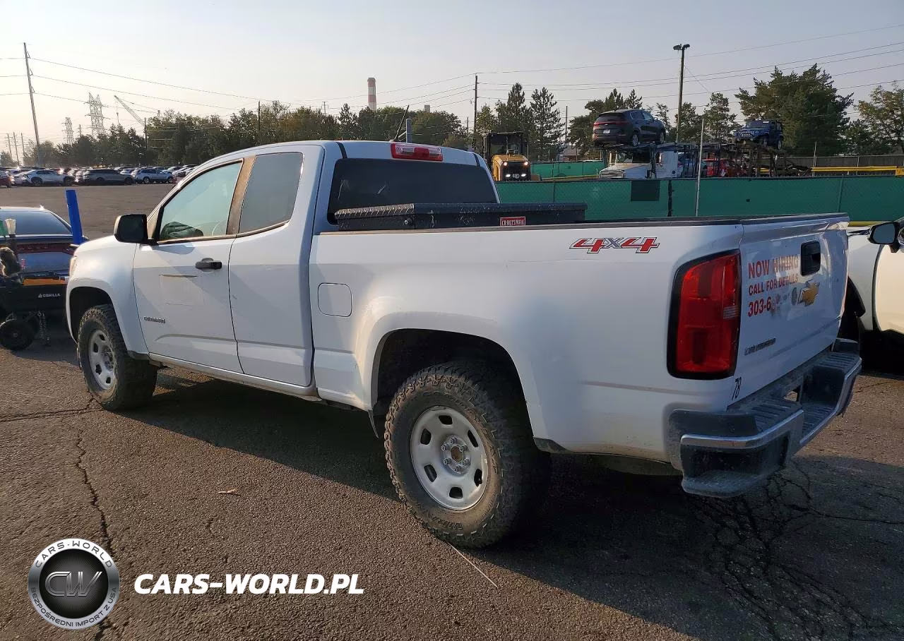 2019 Chevrolet Colorado VIN:1GCHTBEA3K1151449 - 2