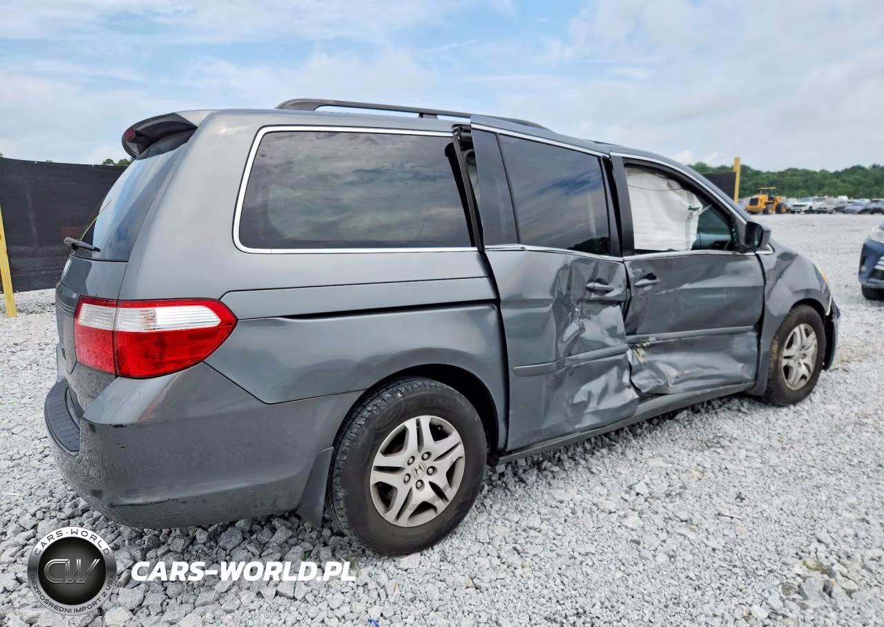2007 Honda Odyssey Ex VIN:5FNRL38427B065368 - 3
