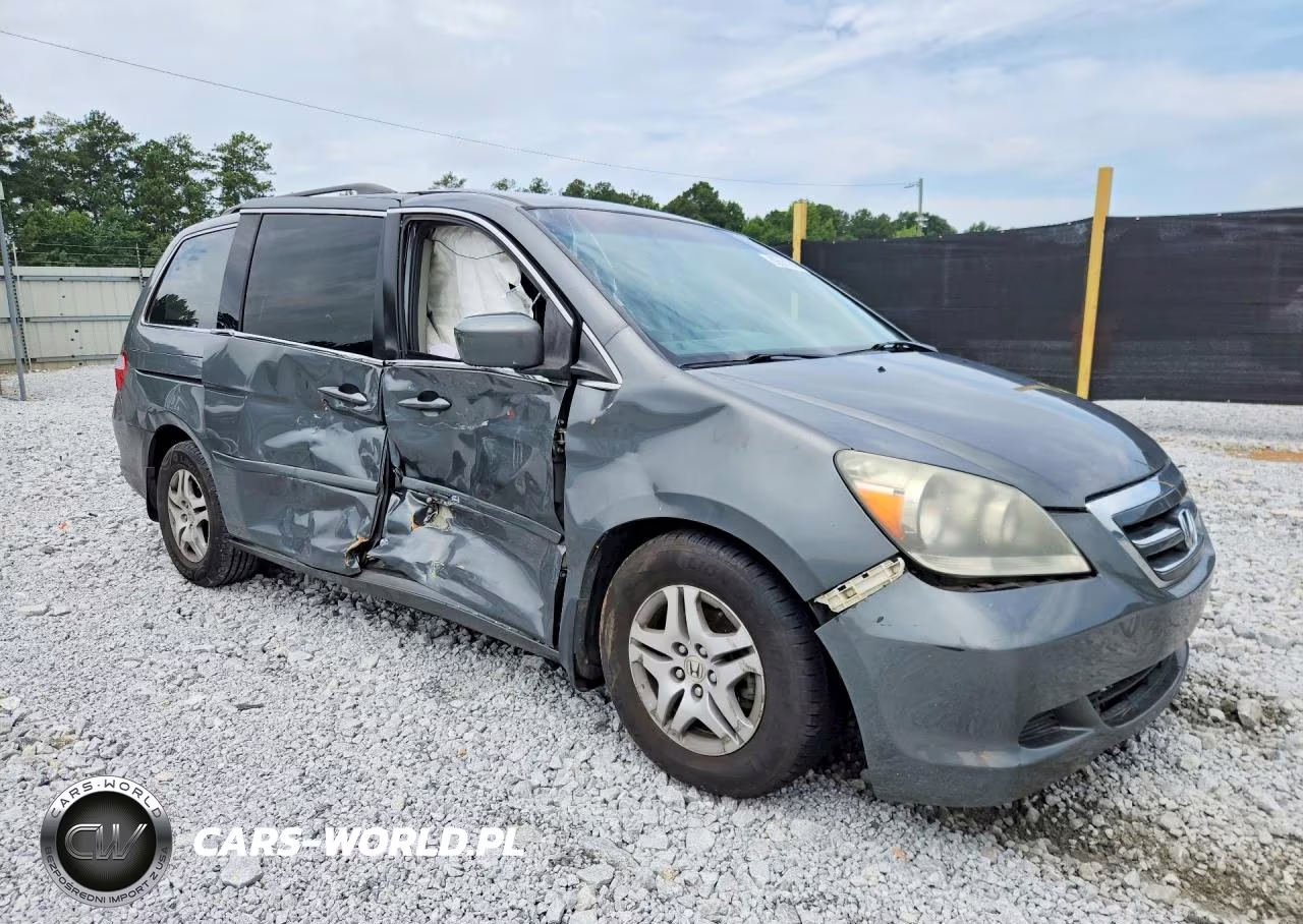 2007 Honda Odyssey Ex VIN:5FNRL38427B065368 - 4