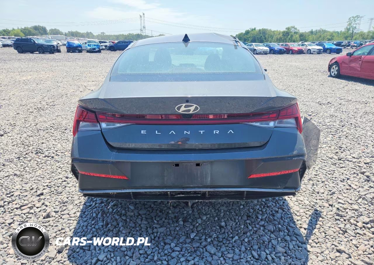 2024 Hyundai Elantra Sel VIN:KMHLS4DG7RU726848 - 6