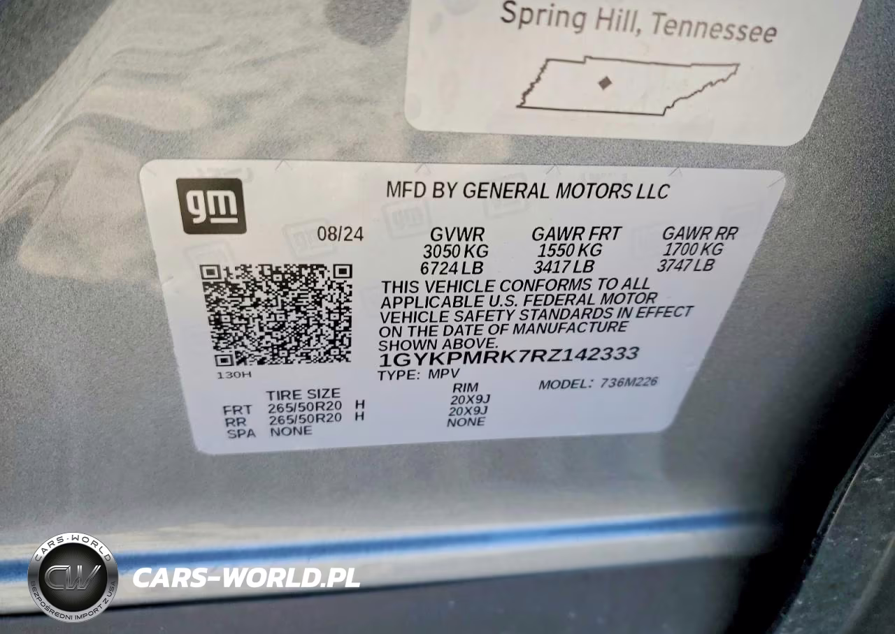 2024 Cadillac Lyriq Tech VIN:1GYKPMRK7RZ142333 - 14