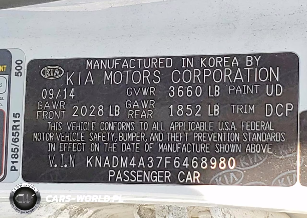 2015 Kia Rio Lx VIN:KNADM4A37F6468980 - 12