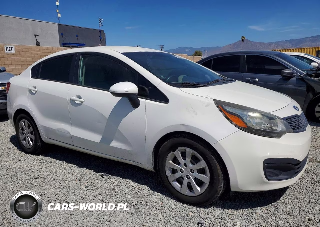 2015 Kia Rio Lx VIN:KNADM4A37F6468980 - 4