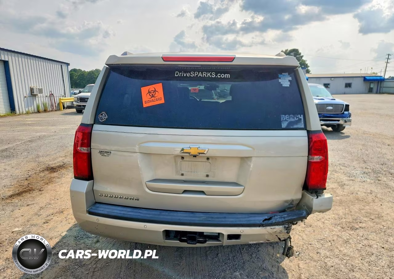 2015 Chevrolet Suburban C1500 Lt VIN:1GNSCJKC3FR126314 - 6