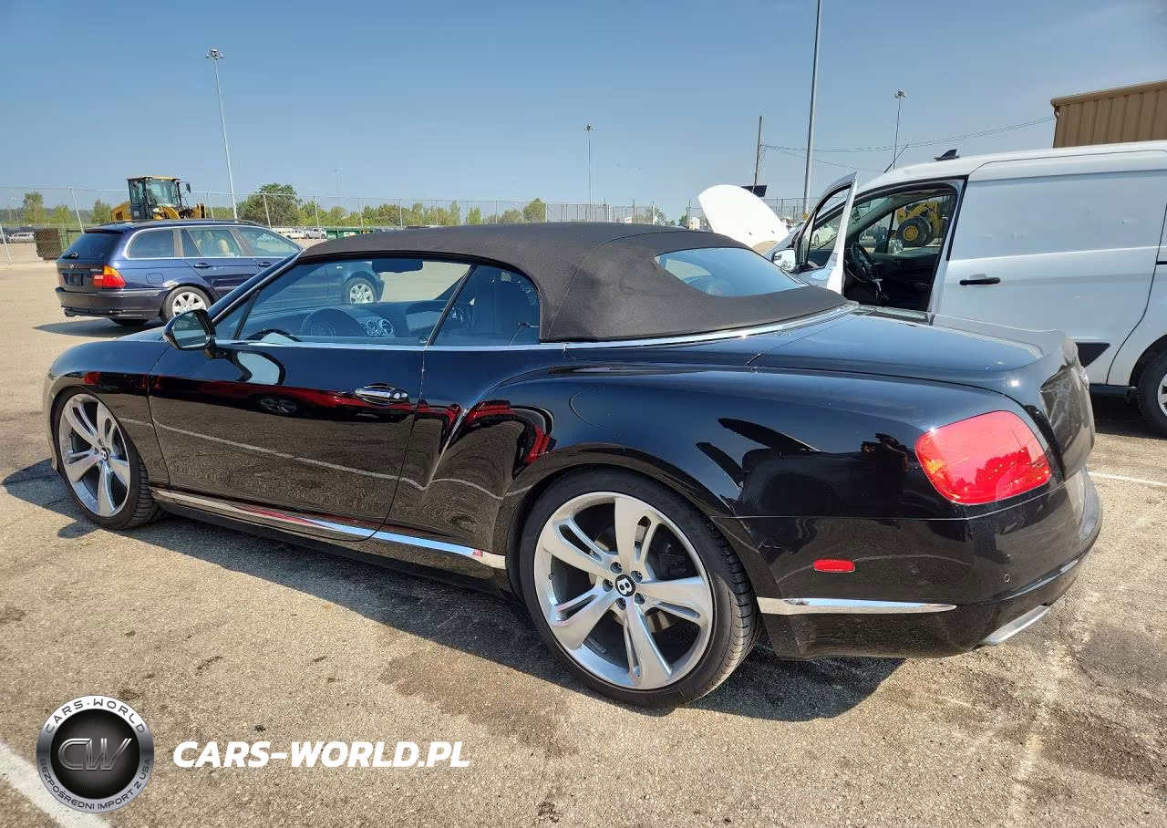 2013 Bentley Continental Gtc VIN:SCBGR3ZA6DC079120 - 2
