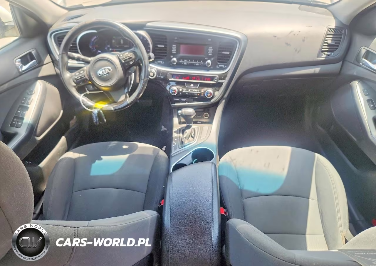 2014 Kia Optima Hybrid VIN:KNAGM4AD9E5071409 - 8