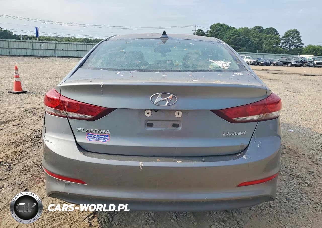 2017 Hyundai Elantra Limited VIN:KMHD84LFXHU263792 - 6