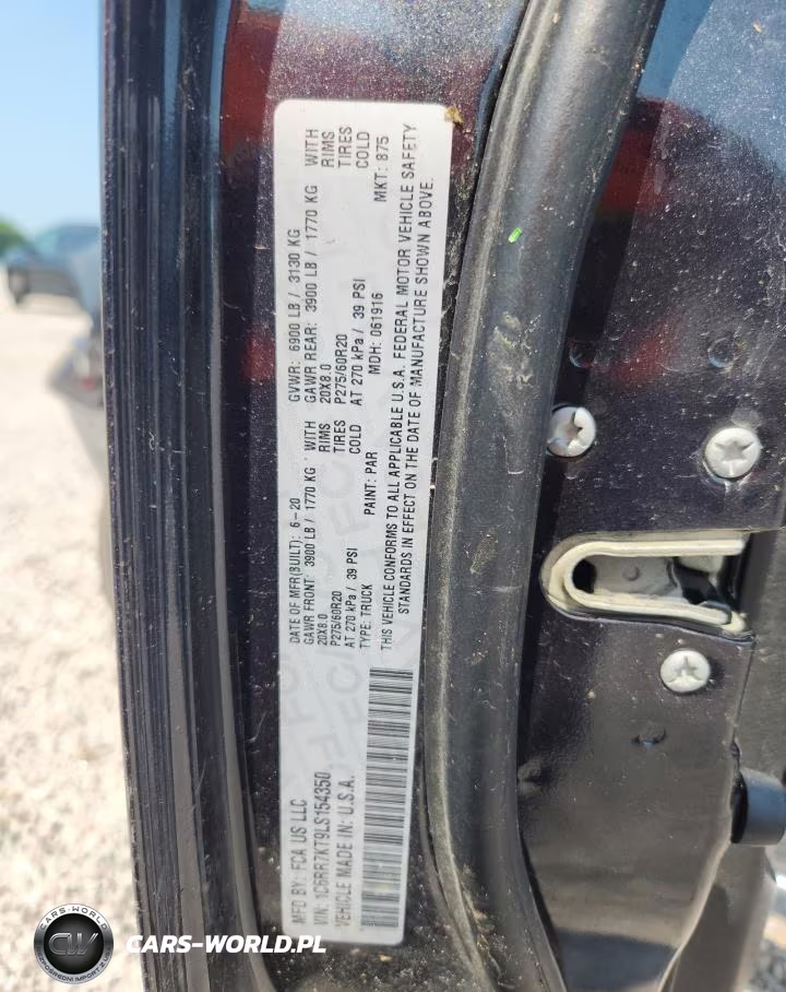 2020 Ram 1500 Classic Tradesman VIN:1C6RR7KT9LS154350 - 12