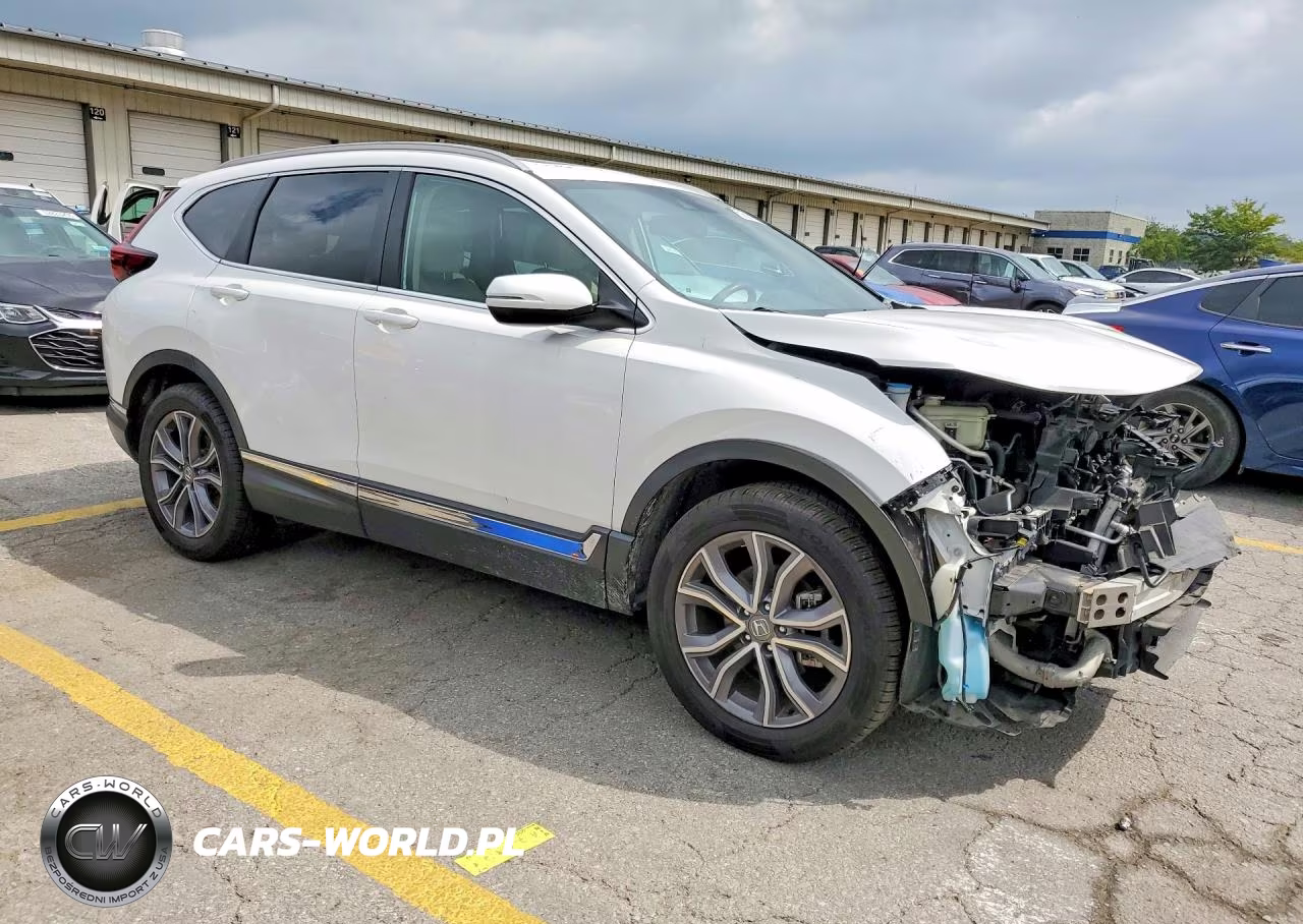 2020 Honda Cr-V Touring VIN:5J6RW2H90LL002042 - 4