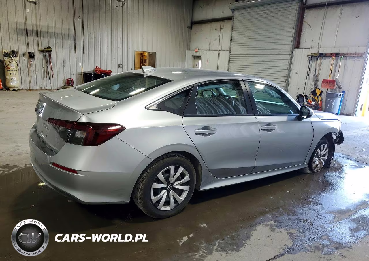 2026 Honda Civic Lx VIN:2HGFE2F21TH559414 - 3