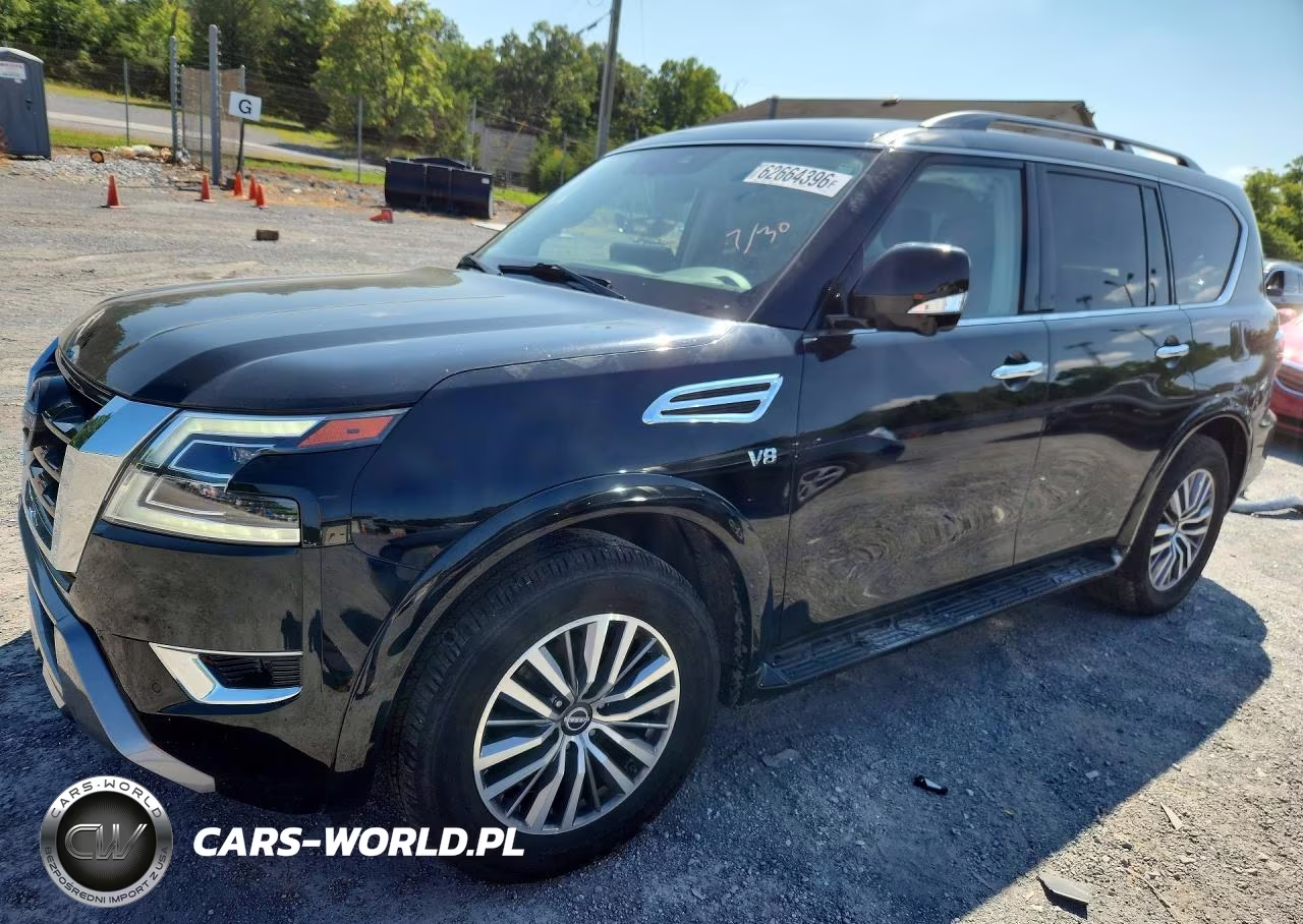 2022 Nissan Armada Sl VIN:JN8AY2BB4N9813999 - 1