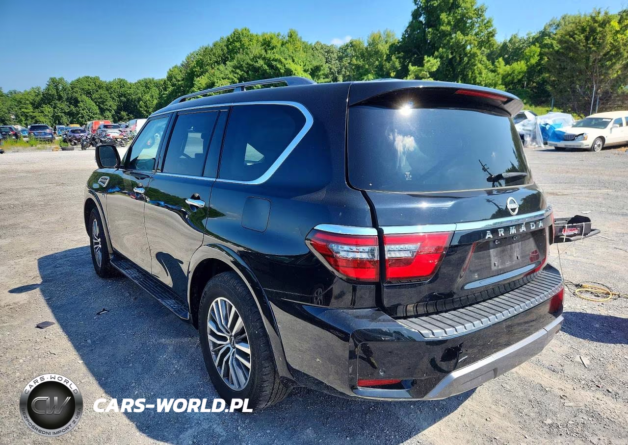 2022 Nissan Armada Sl VIN:JN8AY2BB4N9813999 - 2
