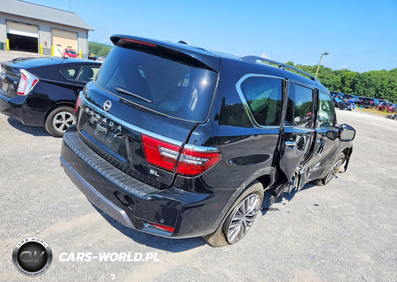2022 Nissan Armada Sl VIN:JN8AY2BB4N9813999 - 3