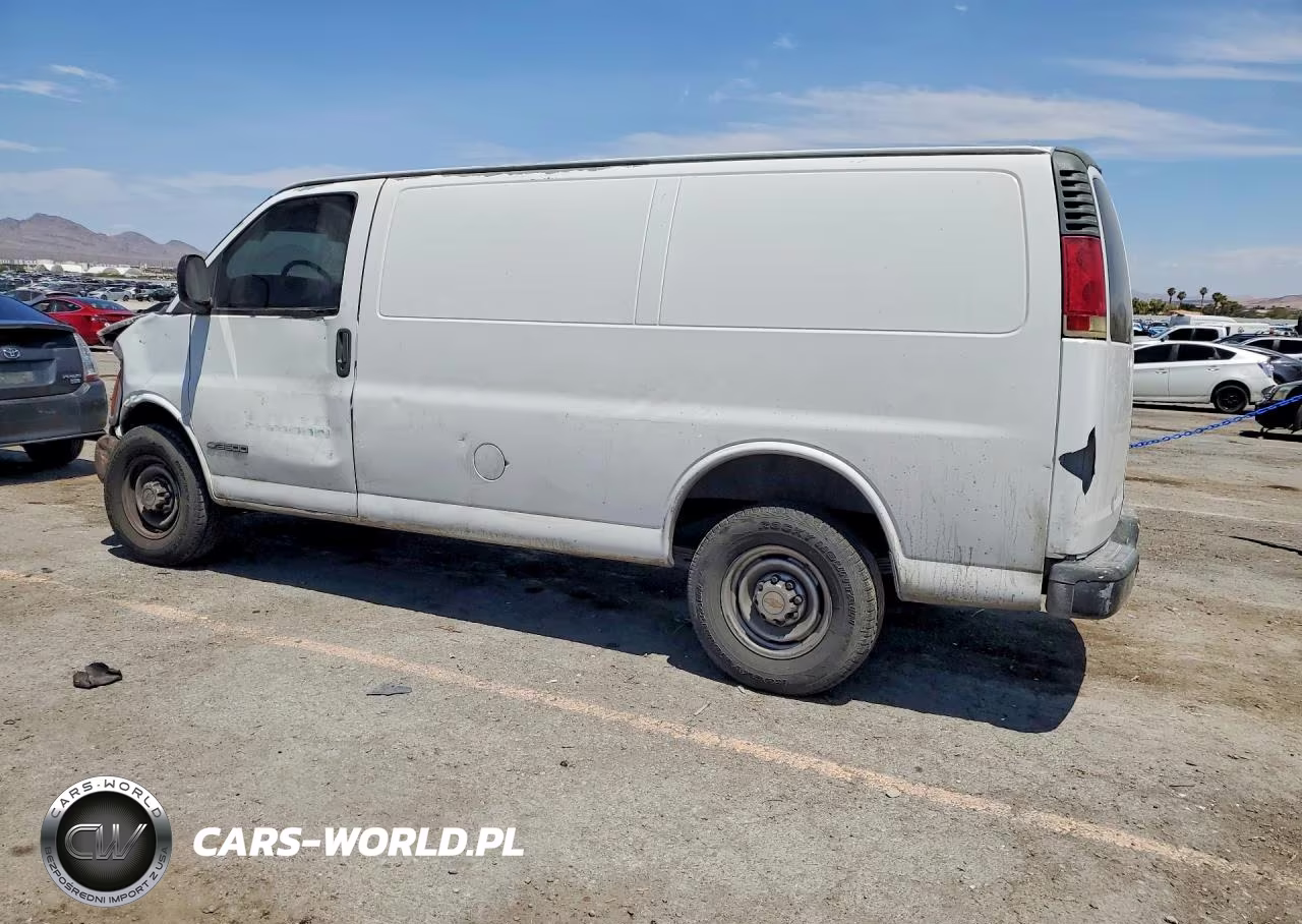 1998 Chevrolet Express G3500 Delivery Van VIN:1GCHG35R9W1039342 - 2