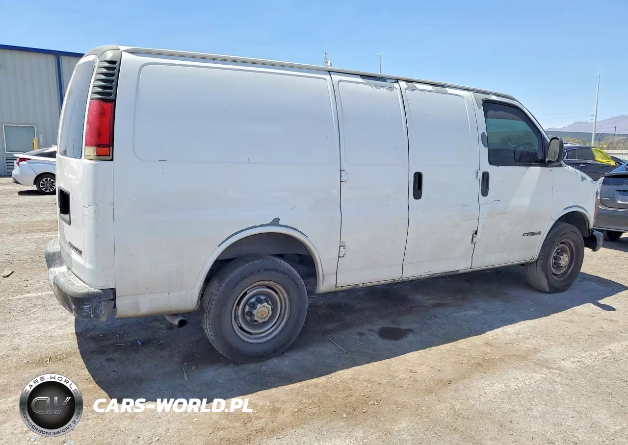 1998 Chevrolet Express G3500 Delivery Van VIN:1GCHG35R9W1039342 - 3