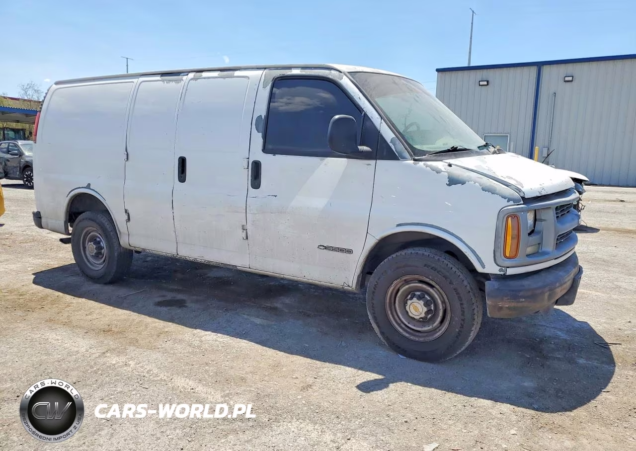 1998 Chevrolet Express G3500 Delivery Van VIN:1GCHG35R9W1039342 - 4
