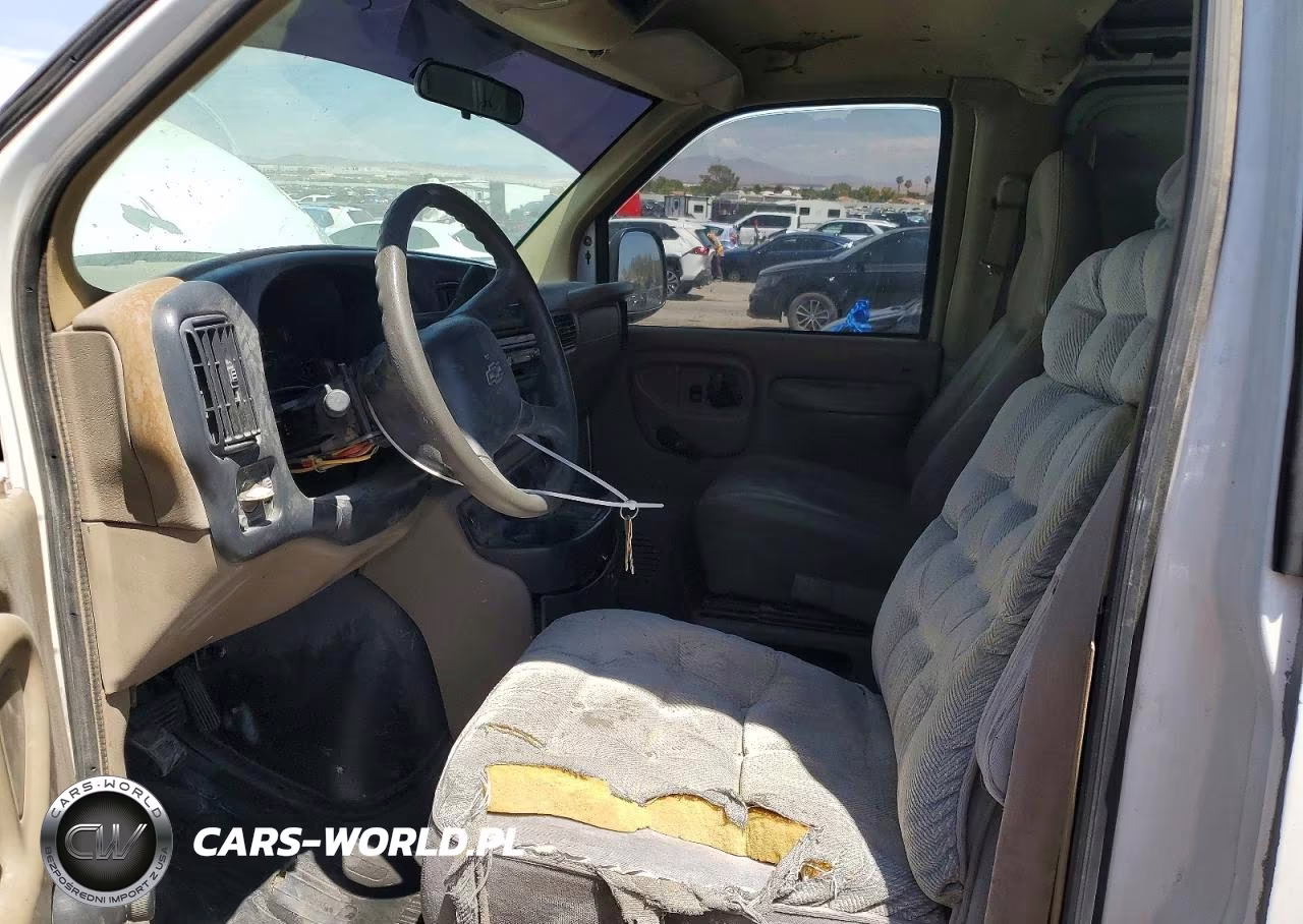 1998 Chevrolet Express G3500 Delivery Van VIN:1GCHG35R9W1039342 - 7