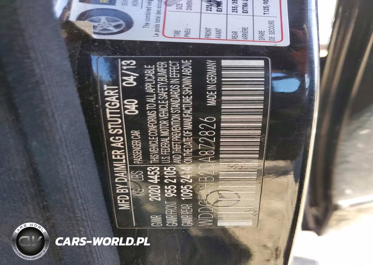 2013 Mercedes-Benz C 250 VIN:WDDGF4HB2DA872826 - 12