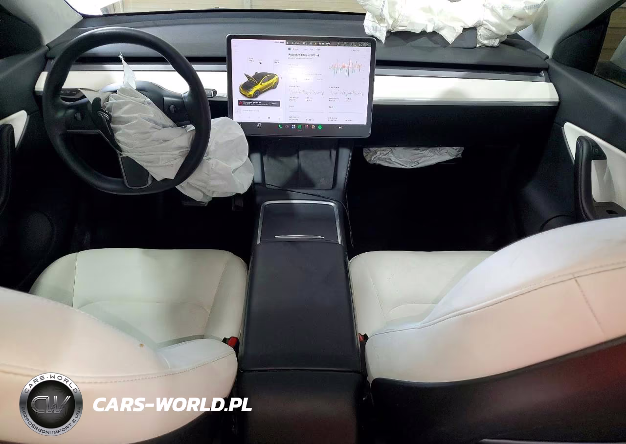 2022 Tesla Model Y VIN:7SAYGDEE2NF325853 - 8