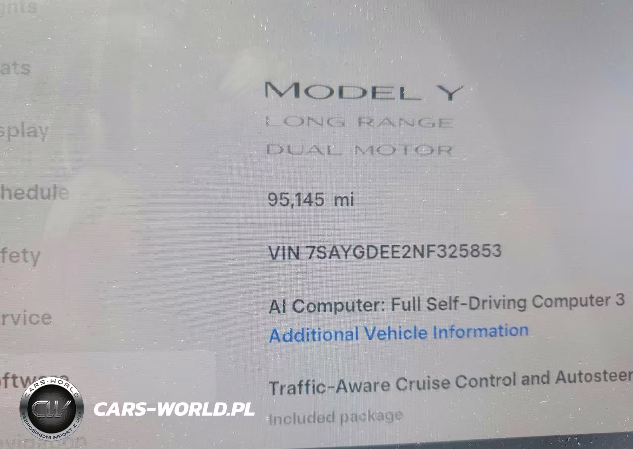 2022 Tesla Model Y VIN:7SAYGDEE2NF325853 - 9