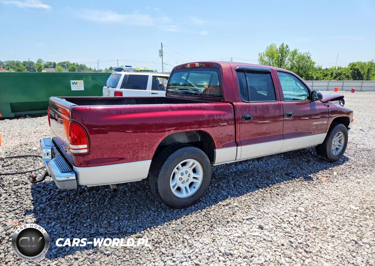 2001 Dodge Dakota Quad VIN:1B7HL2AN31S241766 - 3