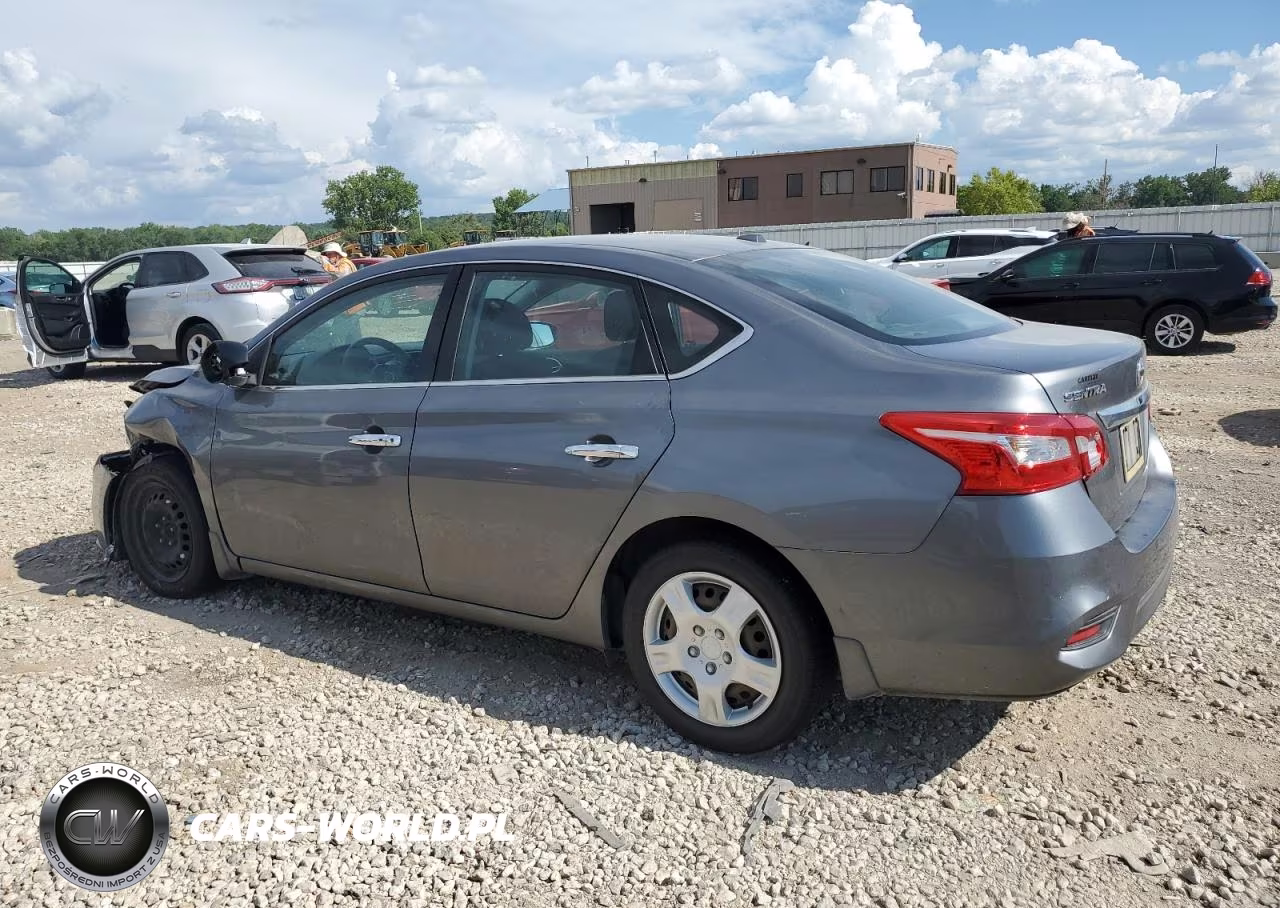 2017 Niss Sentra Sv VIN:3N1AB7AP8HY319041 - 2