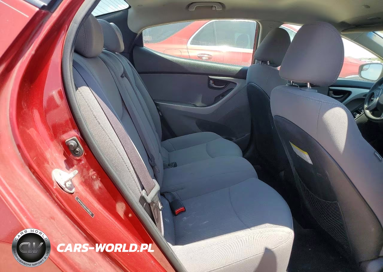 2014 Hyundai Elantra Se VIN:5NPDH4AE6EH496430 - 10