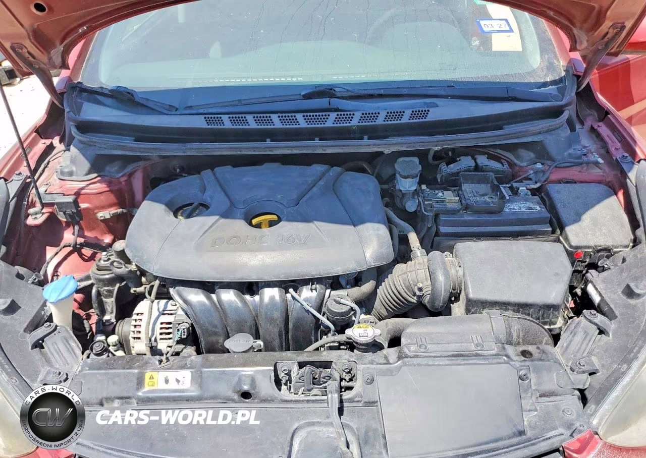 2014 Hyundai Elantra Se VIN:5NPDH4AE6EH496430 - 11