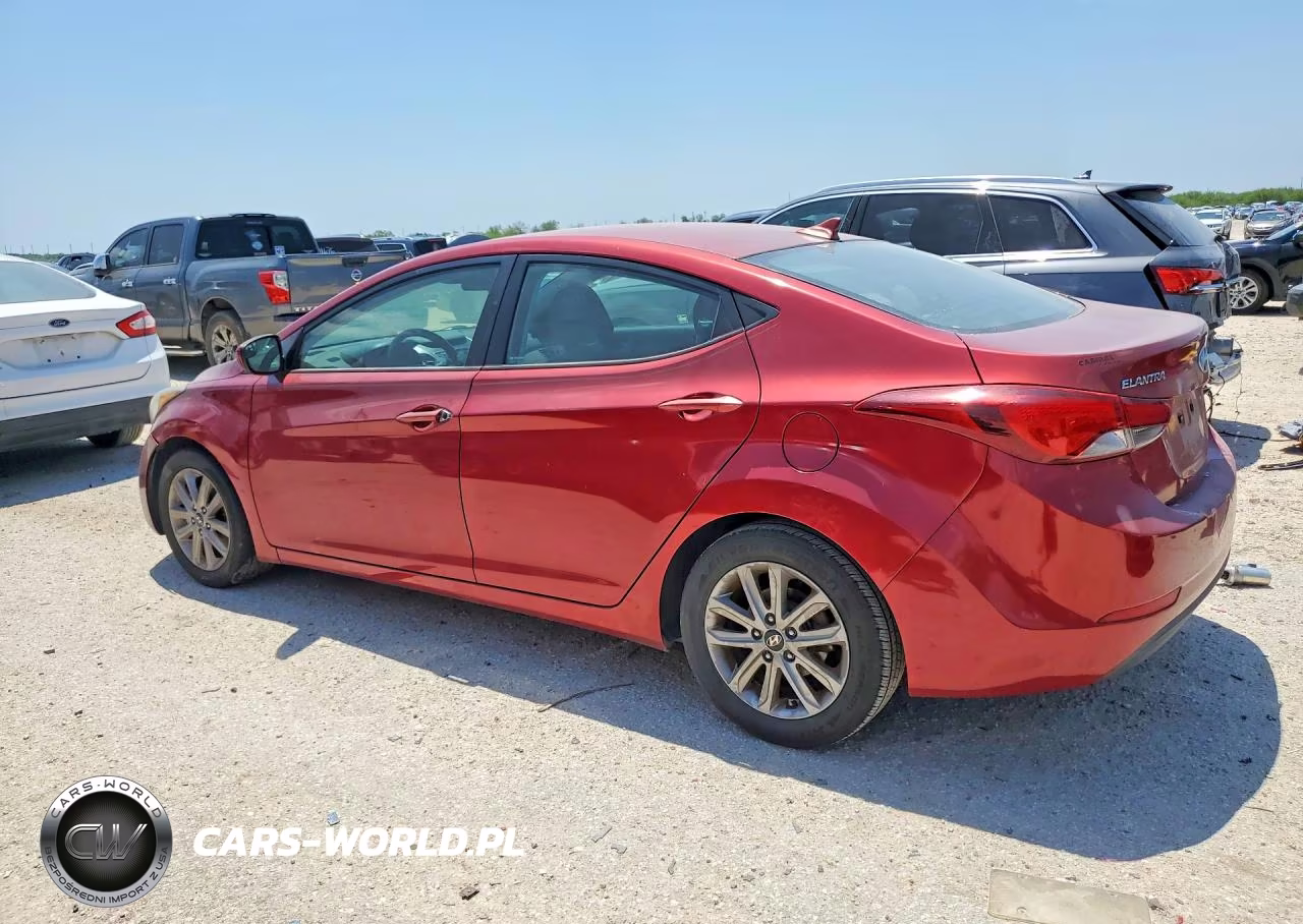 2014 Hyundai Elantra Se VIN:5NPDH4AE6EH496430 - 2