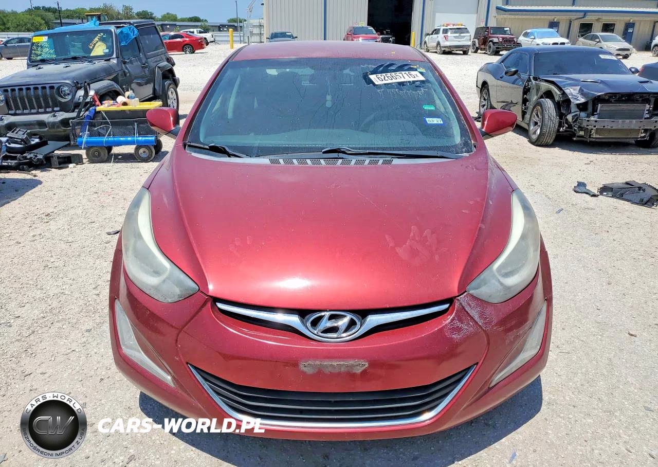 2014 Hyundai Elantra Se VIN:5NPDH4AE6EH496430 - 5