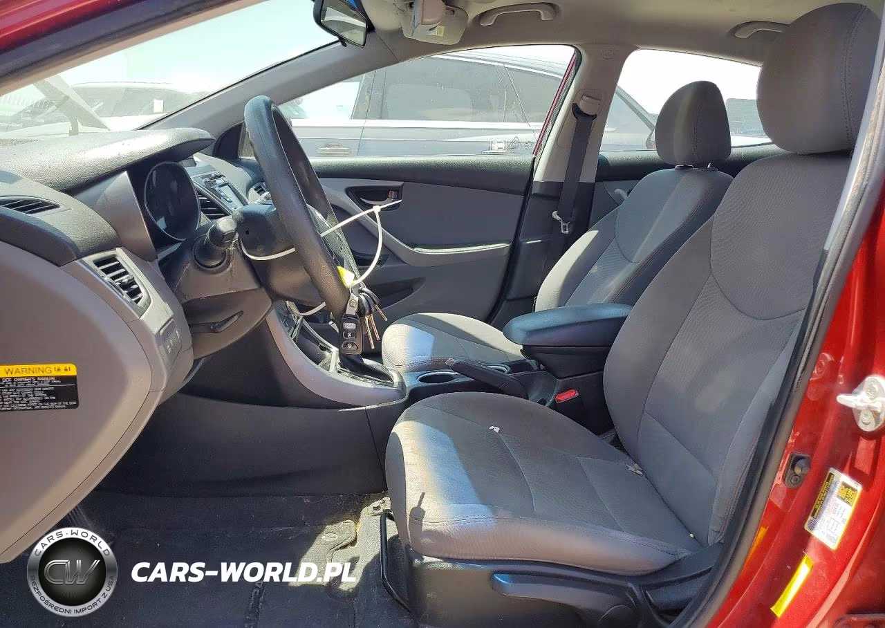 2014 Hyundai Elantra Se VIN:5NPDH4AE6EH496430 - 7
