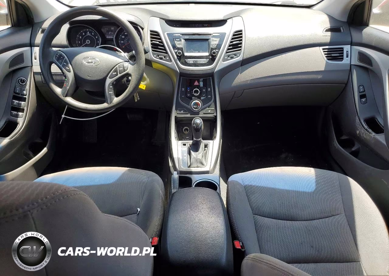 2014 Hyundai Elantra Se VIN:5NPDH4AE6EH496430 - 8