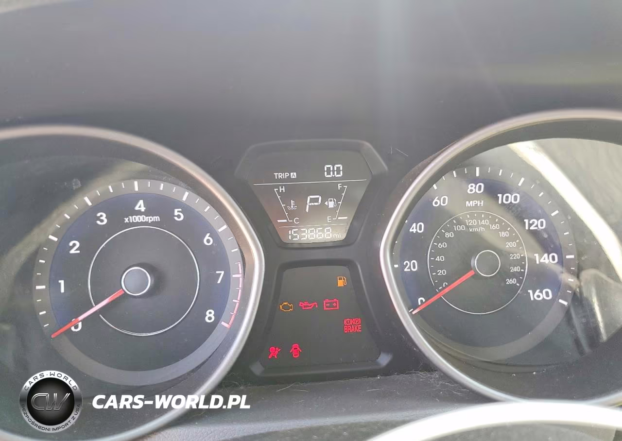2014 Hyundai Elantra Se VIN:5NPDH4AE6EH496430 - 9