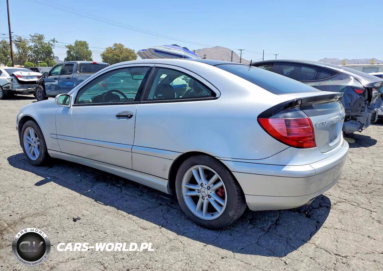 2002 Mercedes-Benz C 230K Sport Coupe VIN:WDBRN47J12A175819 - 2