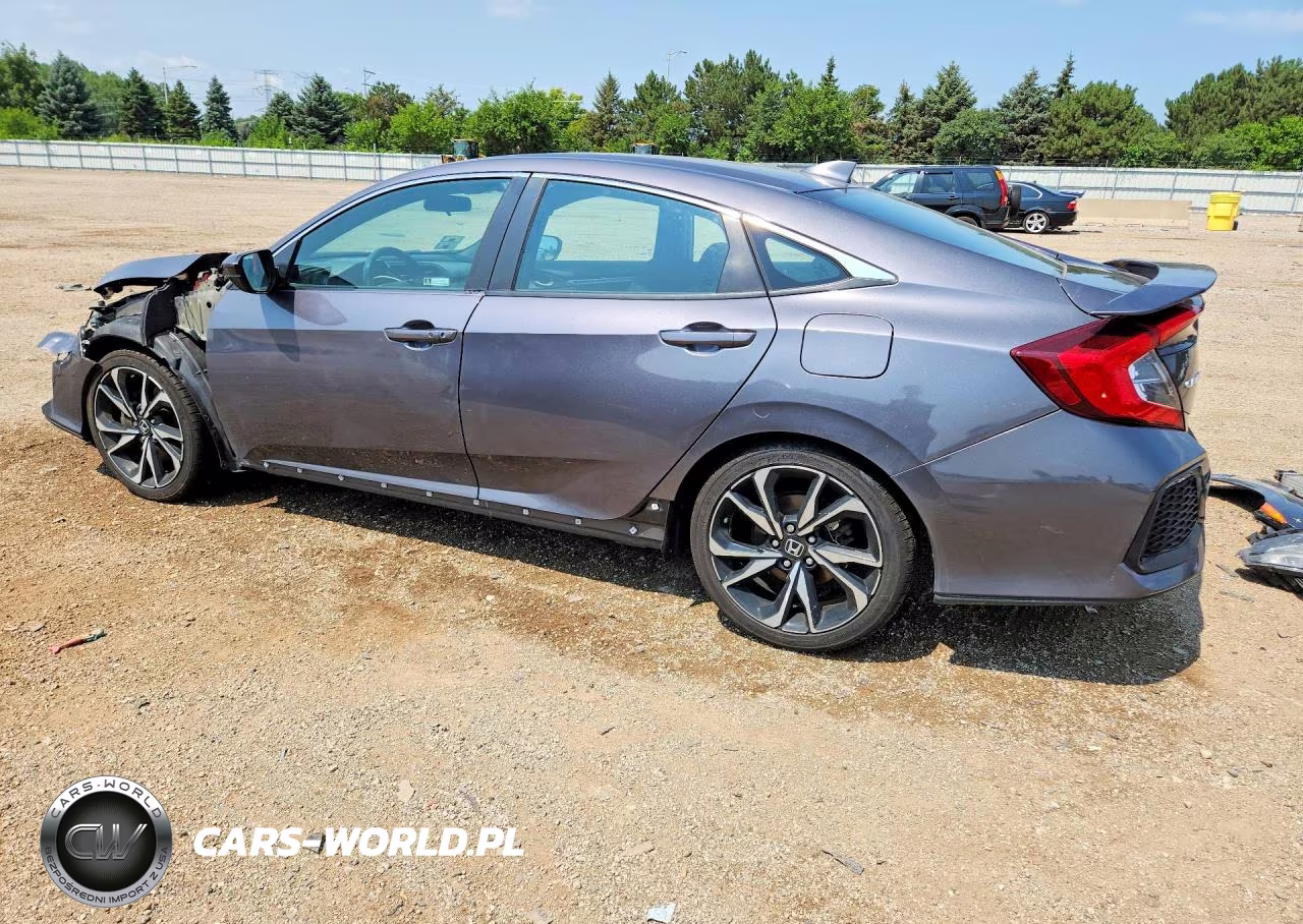 2019 Honda Civic Si VIN:2HGFC1E57KH703400 - 2