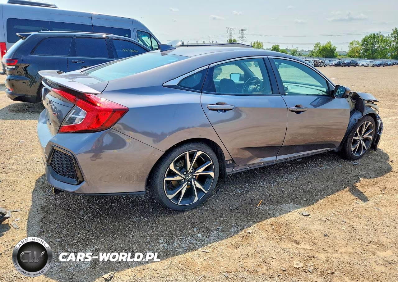 2019 Honda Civic Si VIN:2HGFC1E57KH703400 - 3