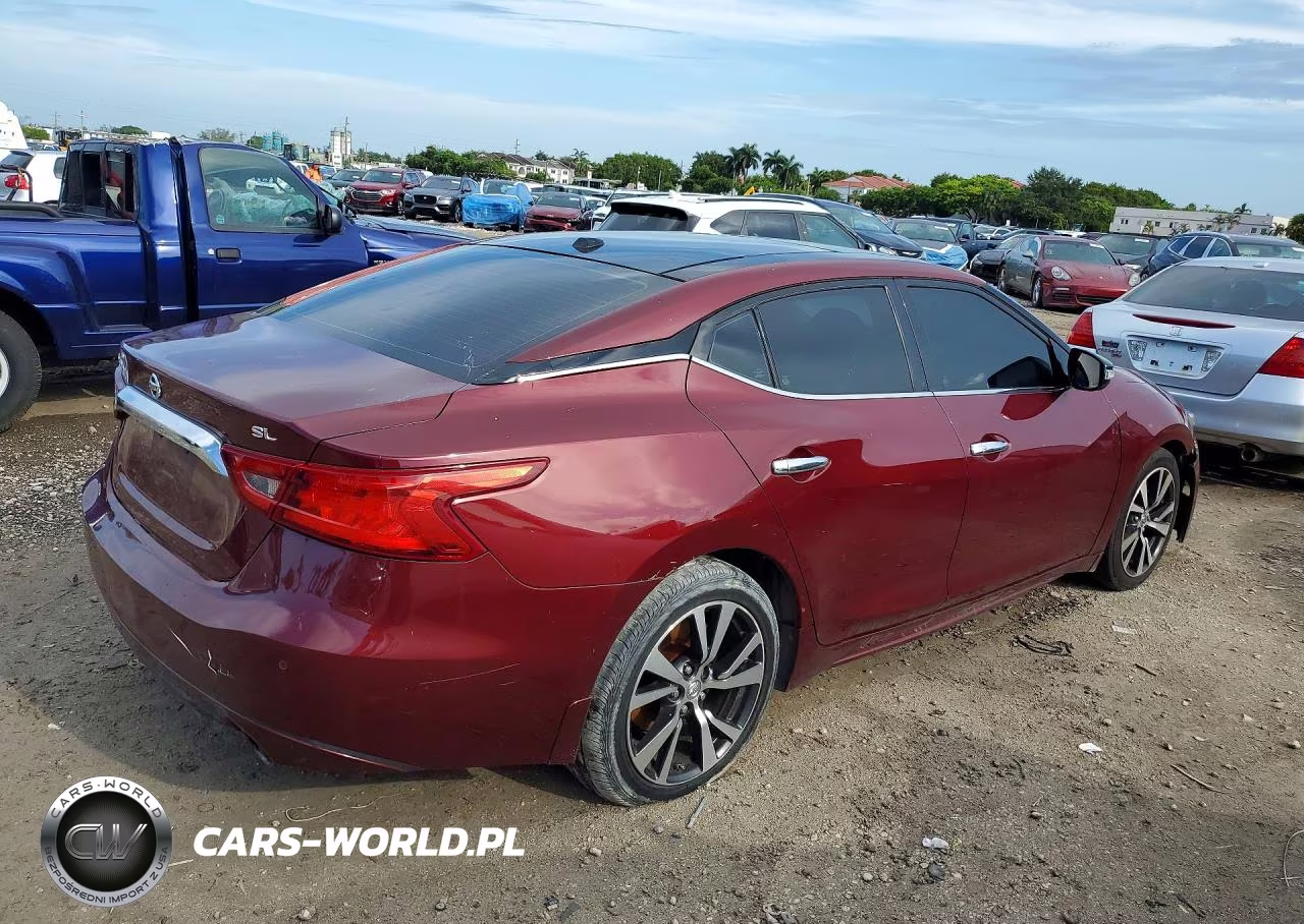 2017 Nissan Maxima 3.5 Sl VIN:1N4AA6AP1HC369398 - 3