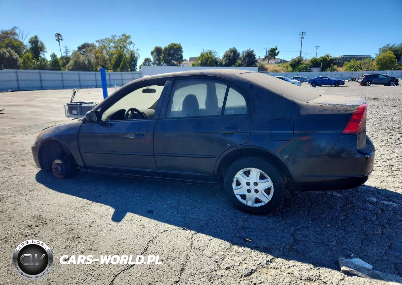 2003 Honda Civic Lx VIN:2HGES16513H558398 - 2