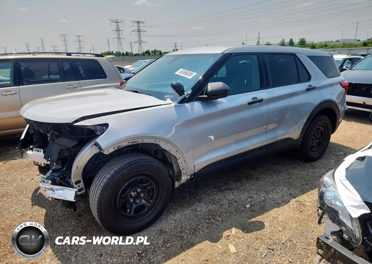 2023 Ford Explorer Police Interceptor VIN:1FM5K8AB0PGA32619 - 1