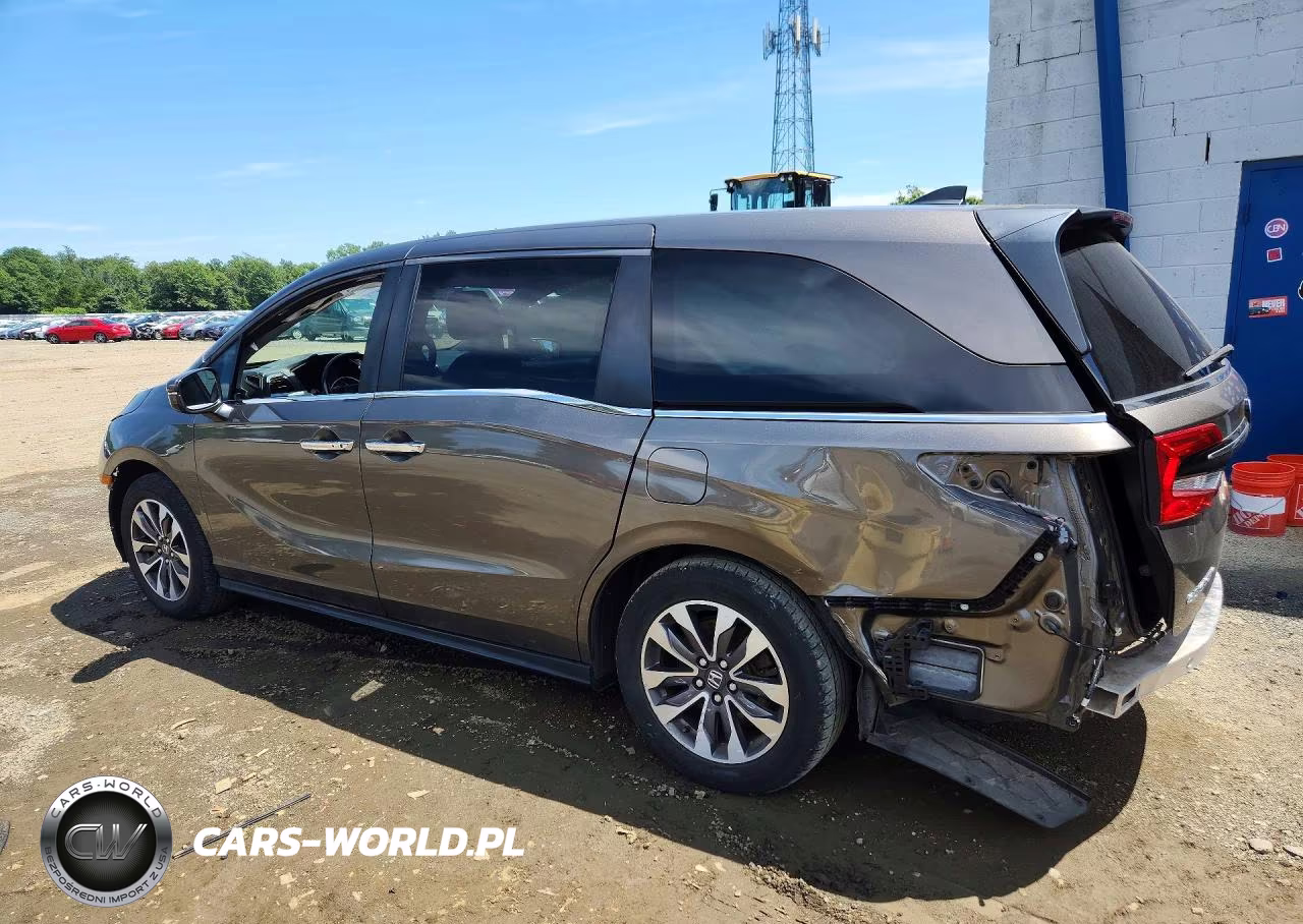 2022 Honda Odyssey Exl VIN:5FNRL6H70NB021572 - 2