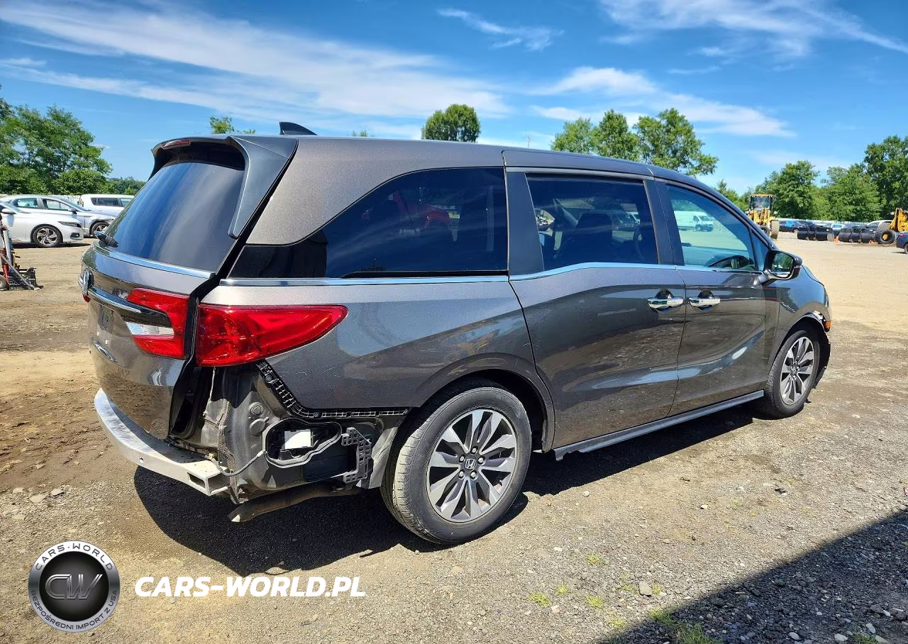 2022 Honda Odyssey Exl VIN:5FNRL6H70NB021572 - 3