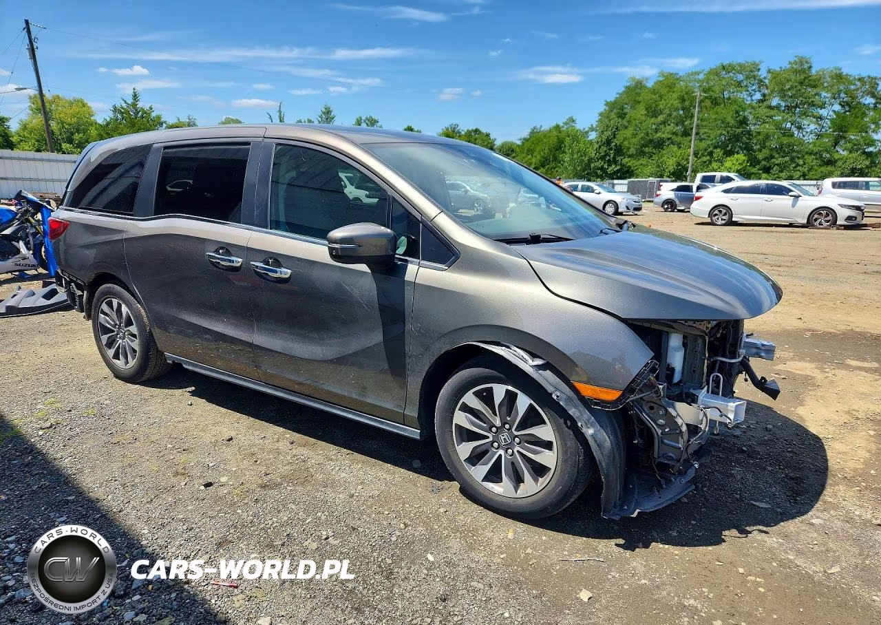 2022 Honda Odyssey Exl VIN:5FNRL6H70NB021572 - 4
