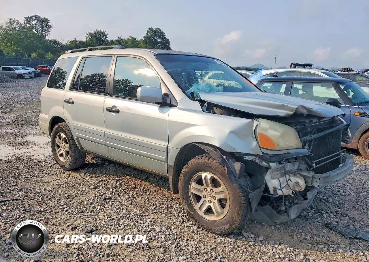 2003 Honda Pilot Exl VIN:2HKYF18543H559467 - 4