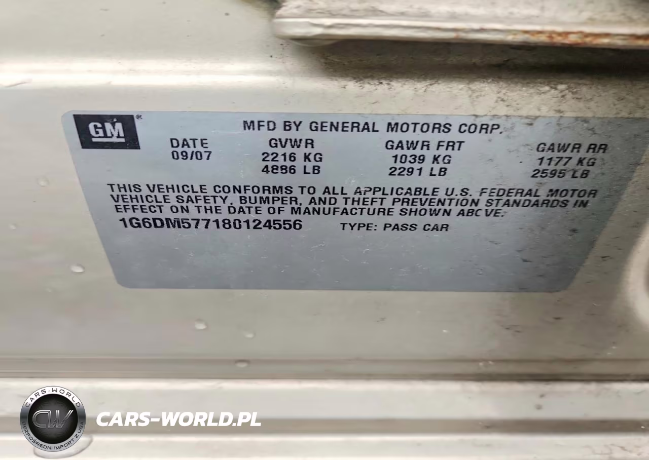 2008 Cadillac Cts VIN:1G6DM577180124556 - 13