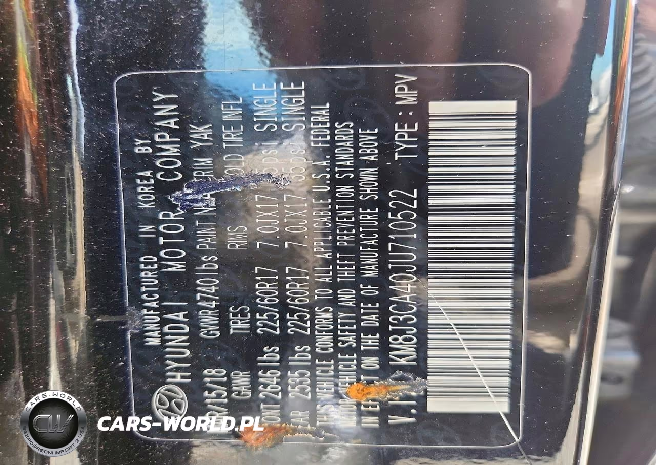 2018 Hyundai Tucson Sel Plus VIN:KM8J3CA40JU710522 - 13