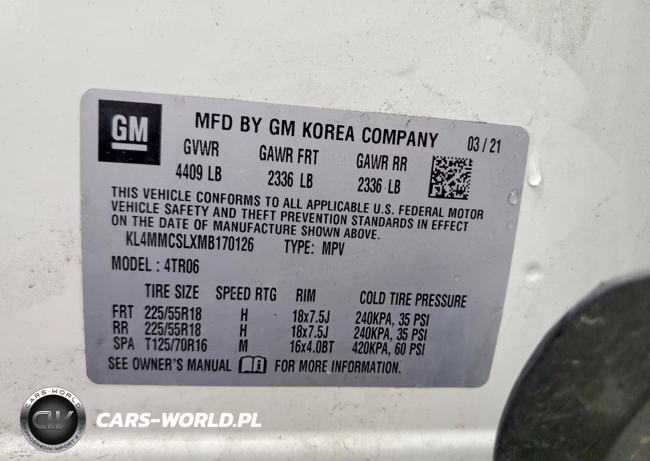 2021 Buick Encore Gx Preferred VIN:KL4MMCSLXMB170126 - 13